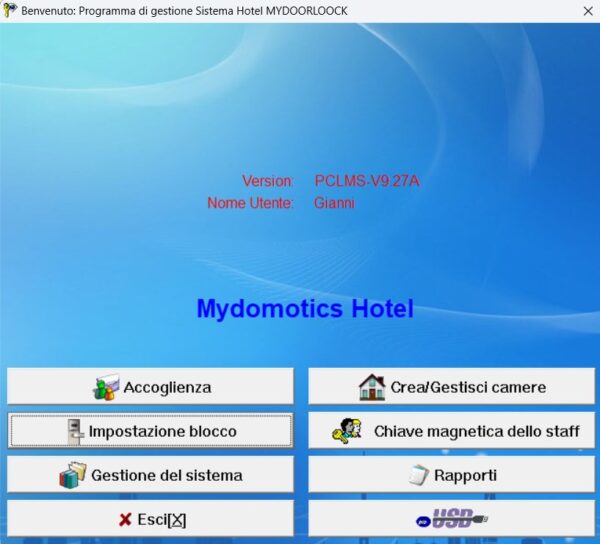 Software prenotazioni card hotel