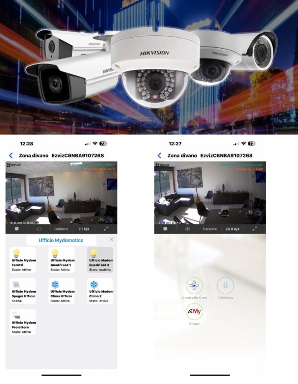 Videocamera IP Hikvision/Ezviz